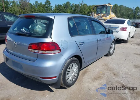 2011 Volkswagen Golf 2.5L 4-Door из США, поврежденный, VIN WVWDB7AJ8BW097573
